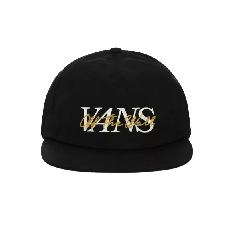 Šiltovka Vans On The Vans Shallow Cap VN0A4TQ2BLK