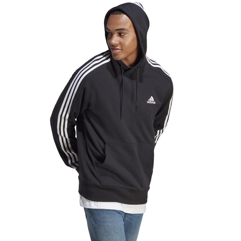 adidas Essentials French Terry 3-Stripes Hoodie M IC0435