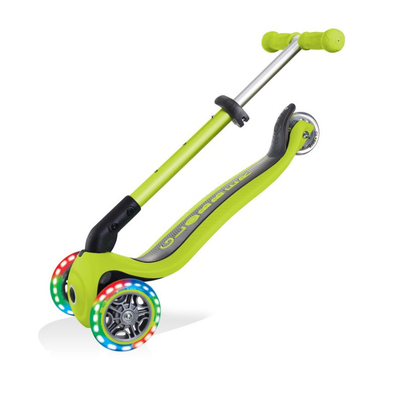 Globber Foldable Lights Lime Green Jr 437-106