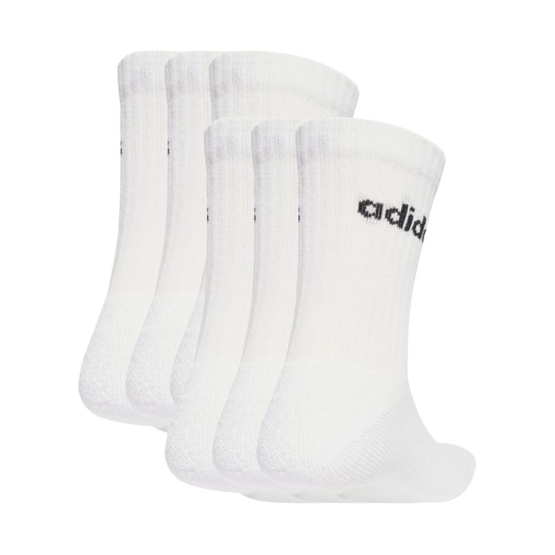 Ponožky adidas Linear Crew Socks Cushioned 6 Par JL6096