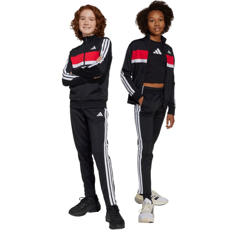 Tepláková súprava adidas Seasonal Essentials Tiberio 3-Stripes Jr JC7519