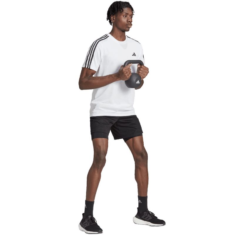 Tričko adidas Train Essentials 3-Stripes Training Tee M IB8151