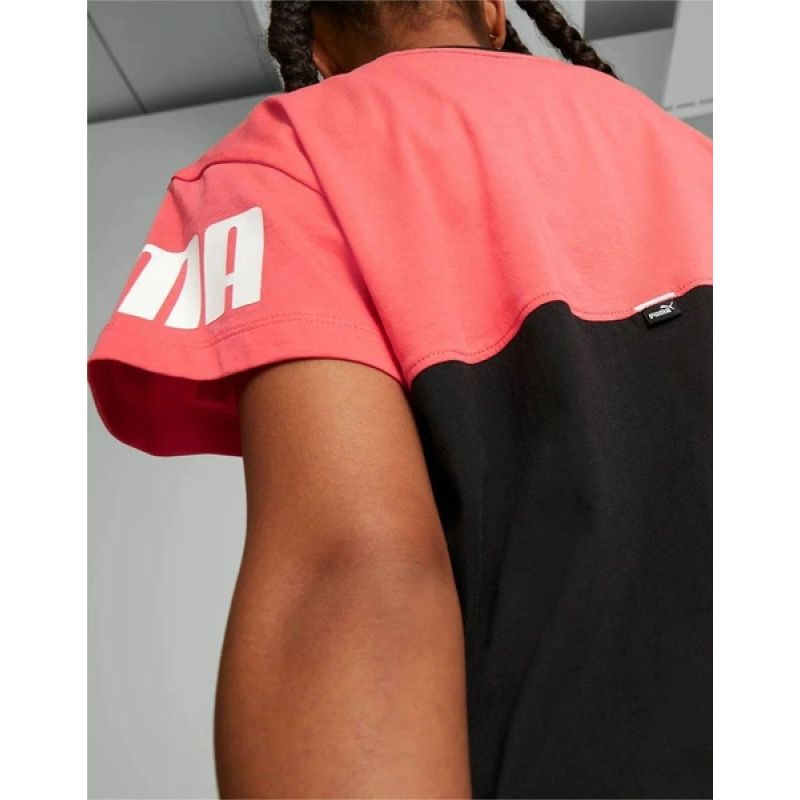Tričko Puma Power Colorblock Jr 670204 35