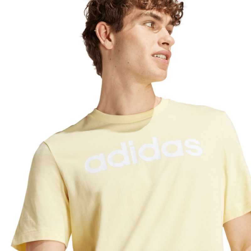 Tričko adidas Essentials Single Jersey Linear Embroidered M IZ4769
