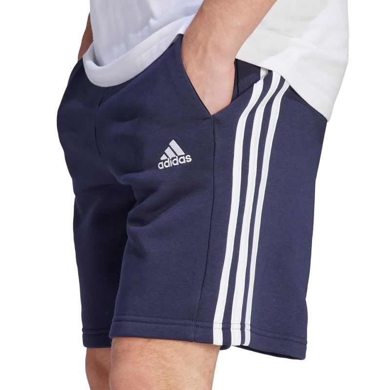 Trenky adidas Essentials Fleece 3-Stripes Shorts M IJ6484