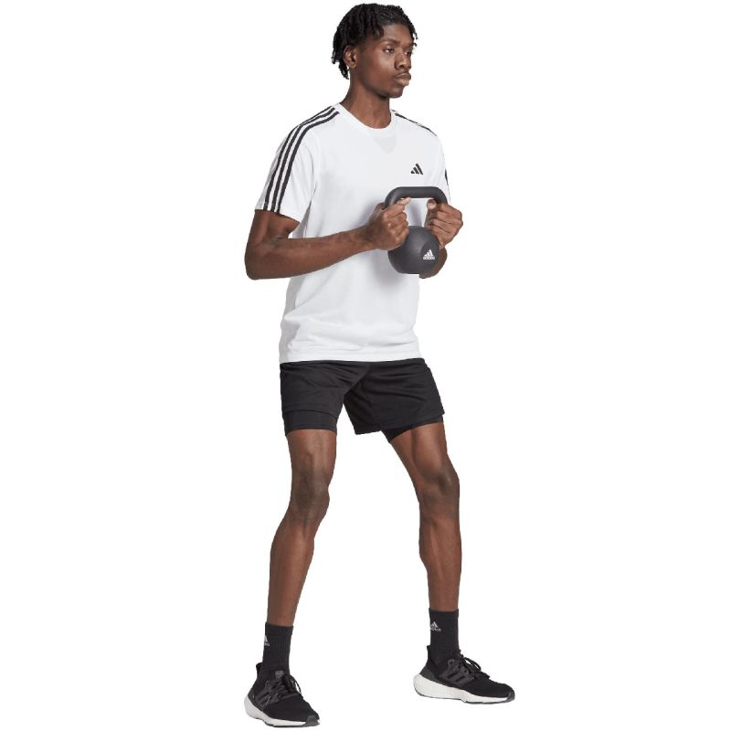 Tričko adidas Train Essentials 3-Stripes Training Tee M IB8151