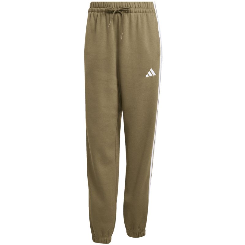 Tepláky adidas Essentials 3-Stripes Fleece Loose-Fit W JX7698