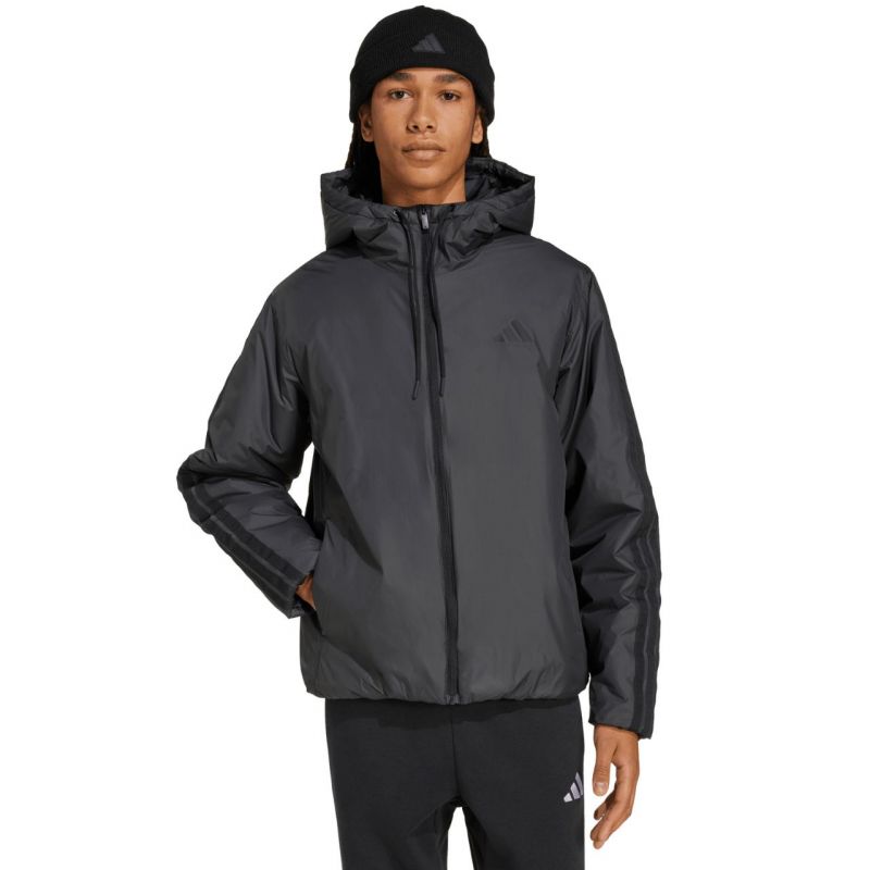 adidas Essentials Climawarm 3 Stripes Insulated Hooded M KB8149