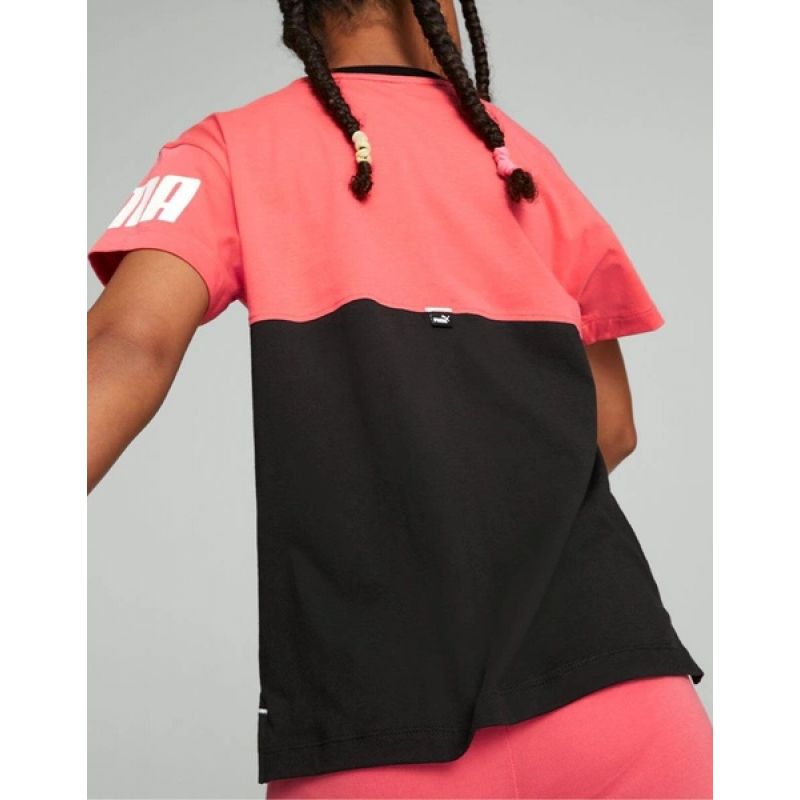 Tričko Puma Power Colorblock Jr 670204 35