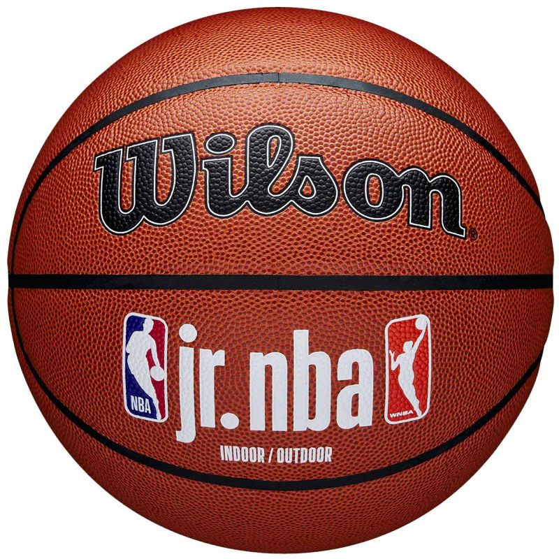 Basketbalová lopta Wilson JR NBA Logo Indoor Outdoor WZ2009801XB7