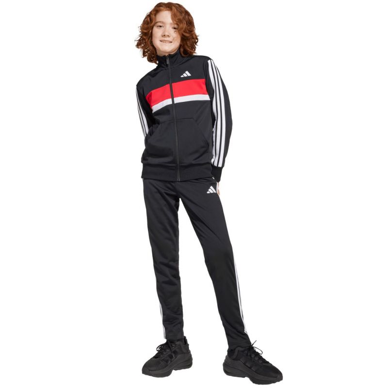 Tepláková súprava adidas Seasonal Essentials Tiberio 3-Stripes Jr JC7519