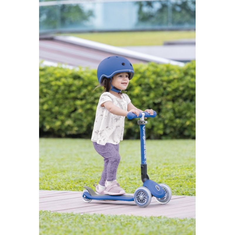 Globber Foldable Lights Navy Blue Jr 437-100