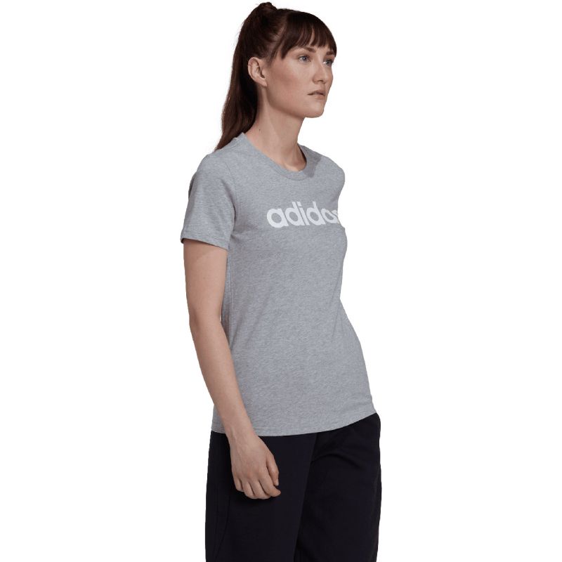 Tričko adidas Loungwear Essentials Slim Logo W HL2053