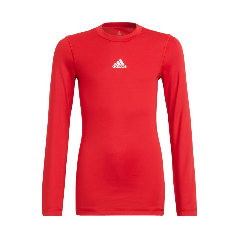 Tričko adidas tremoaktywna,  czerowna Techfit Compression Jr H23154