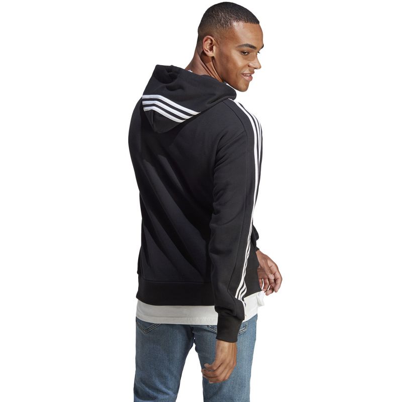 adidas Essentials French Terry 3-Stripes Hoodie M IC0435