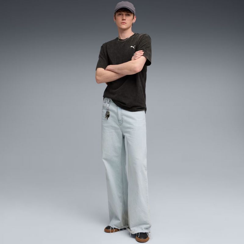 Tričko Puma Ess Elevated Relaxed Wash Tee M 688048 01