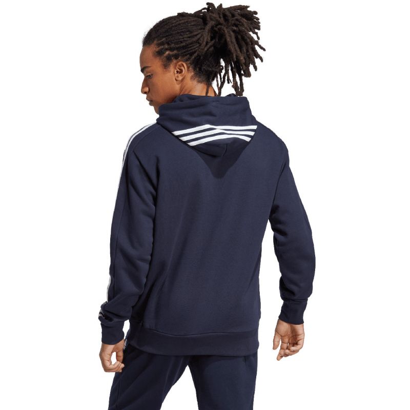 adidas Essentials French Terry 3-Stripes Hoodie M IC0436