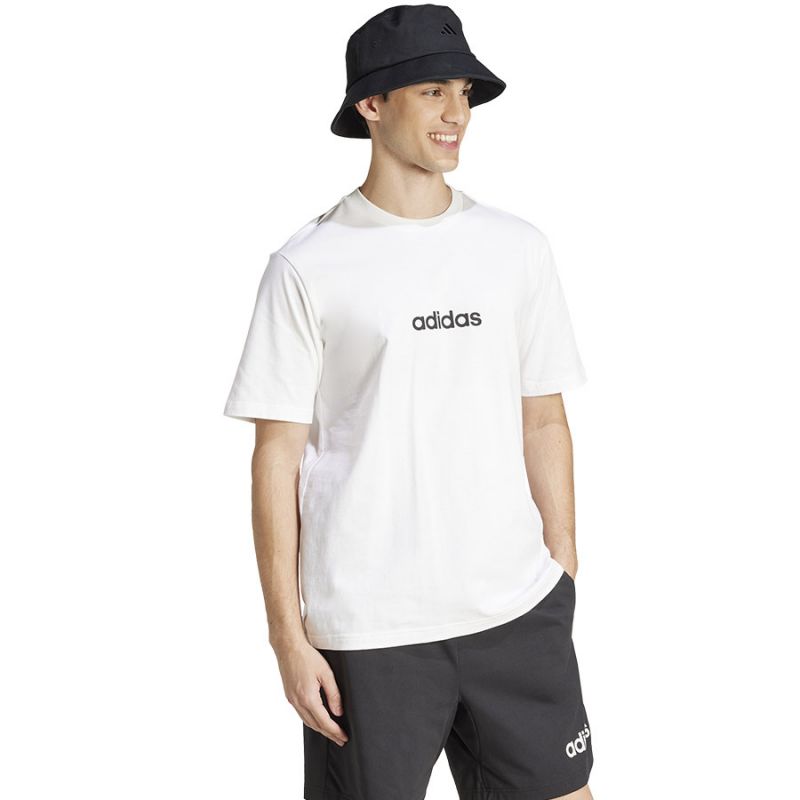 Tričko adidas Single Jersey Linear Tee M JE9000