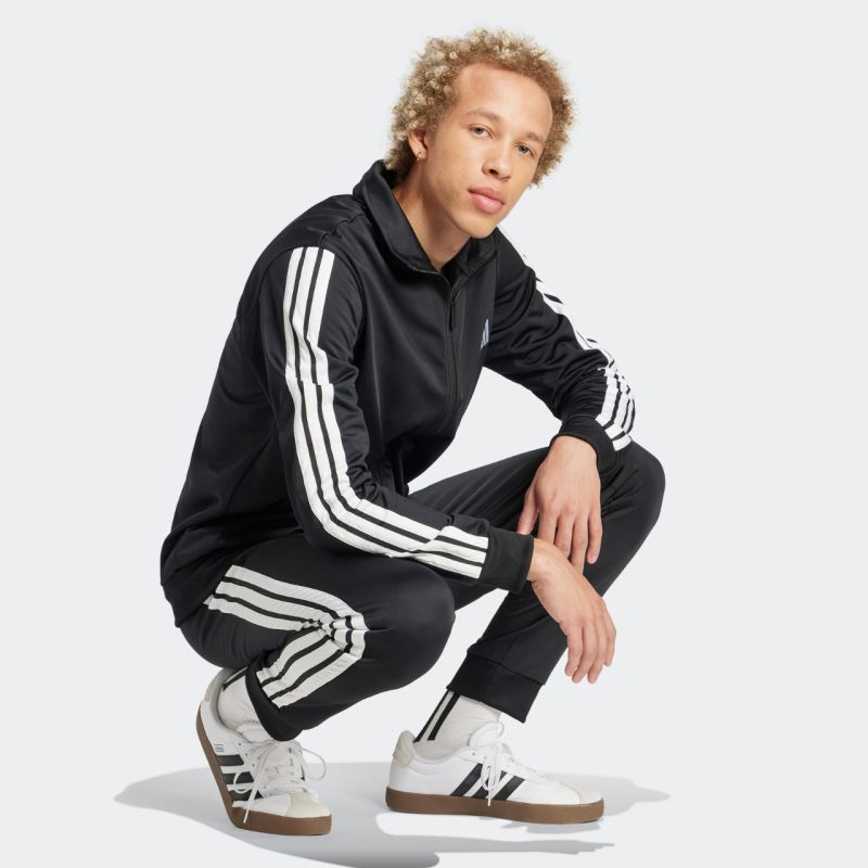 Tepláková súprava adidas Sportswear Basic 3-Stripes Tricot JI8858 M