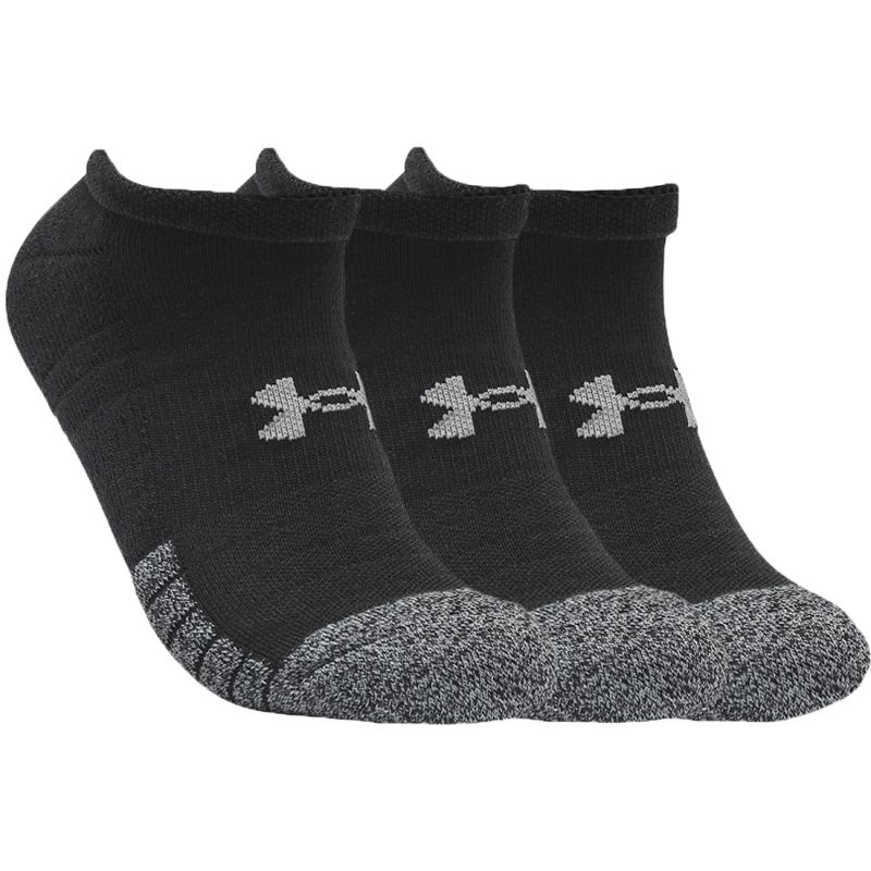 Ponožky Under Armour HeatGear No Show Socks 3-Pack W 1346755-001