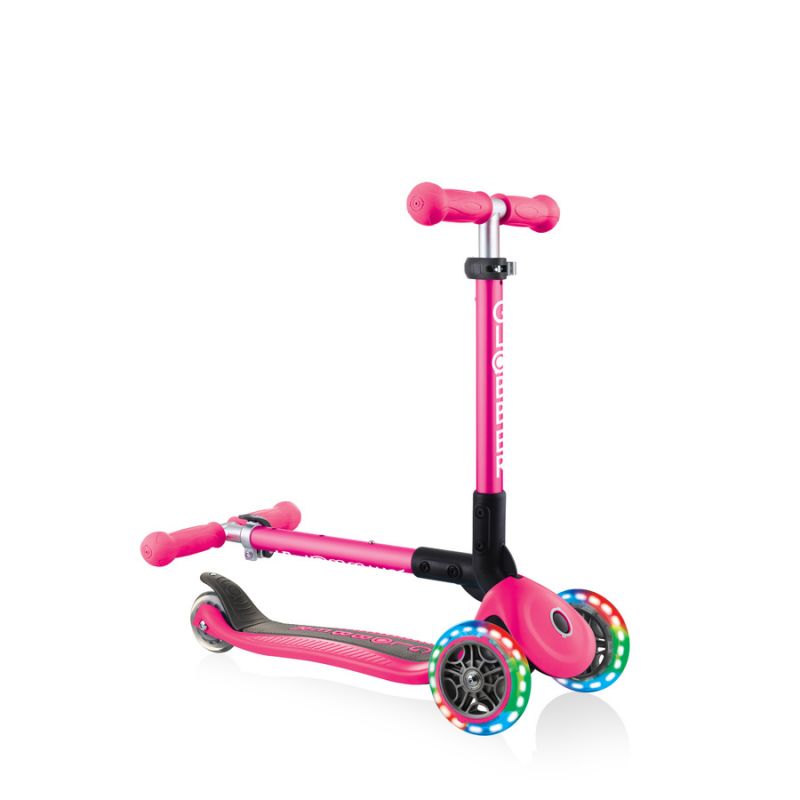 Globber Foldable Lights Fuchsia Jr 437-110