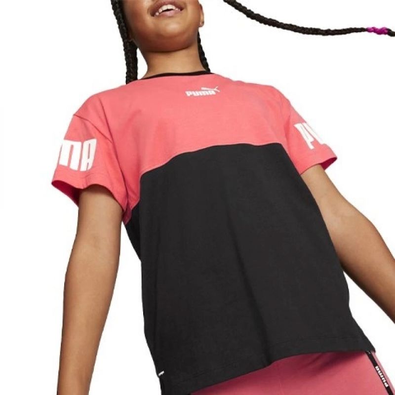 Tričko Puma Power Colorblock Jr 670204 35