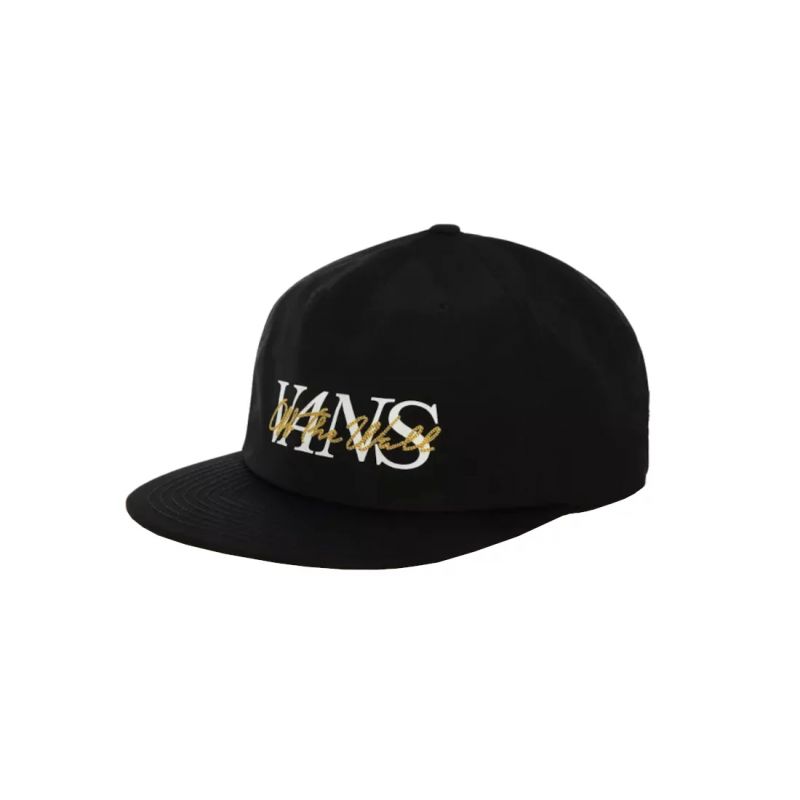 Šiltovka Vans On The Vans Shallow Cap VN0A4TQ2BLK