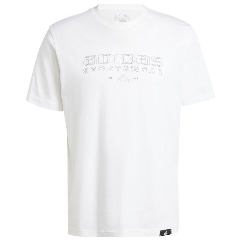 Tričko adidas Tech Linear Graphic M IW2690