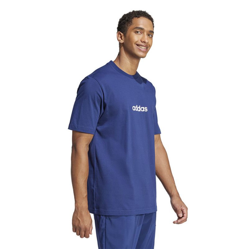 Tričko adidas Single Jersey Linear Tee M JE8999