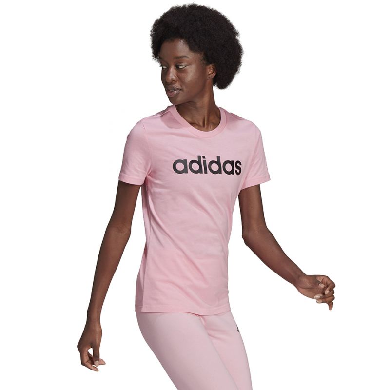 Tričko adidas Loungwear Essentials Slim Logo Tee W HD1681