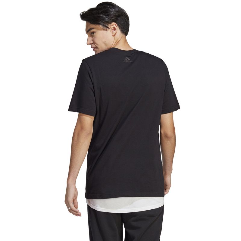 Tričko adidas Essentials Single Jersey Linear Embroidered Logo Tee M IC9274
