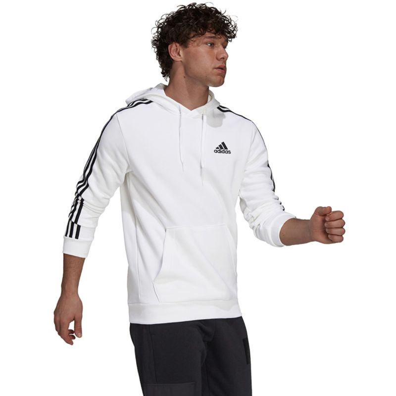 adidas Essentials Fleece 3-Stripes Hoodie M GU2522