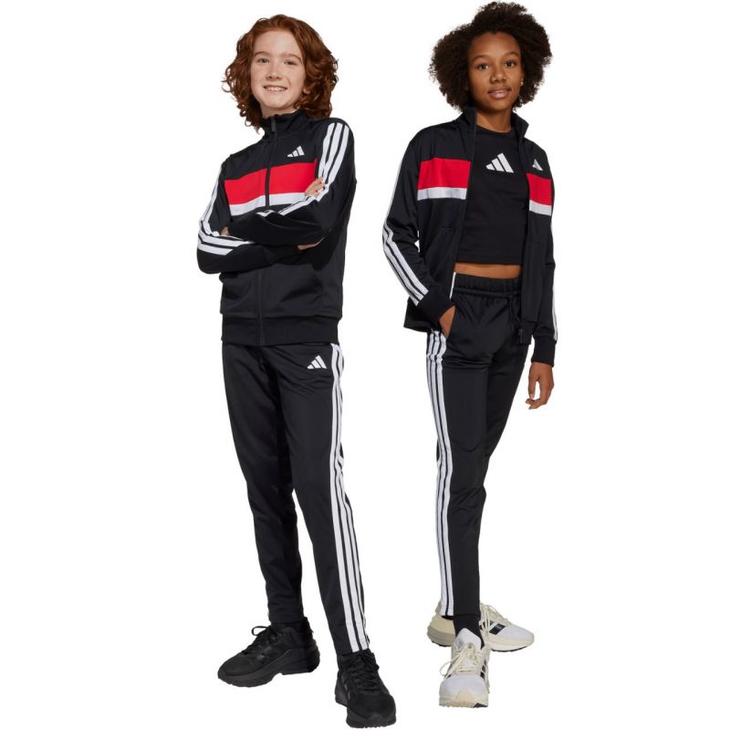 Tepláková súprava adidas Seasonal Essentials Tiberio 3-Stripes Jr JC7519