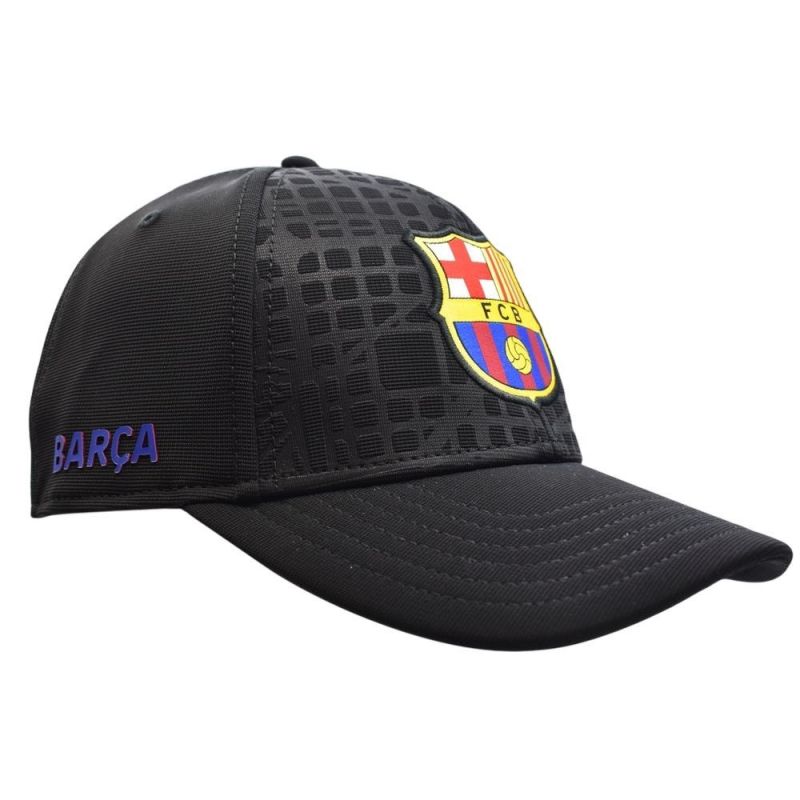 Šiltovka FC Barcelona bejsbolówka Cap Cross Black FCB Jr 5001GEXNNP