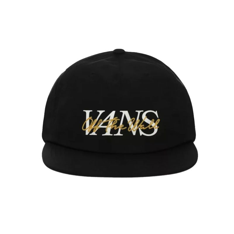 Šiltovka Vans On The Vans Shallow Cap VN0A4TQ2BLK
