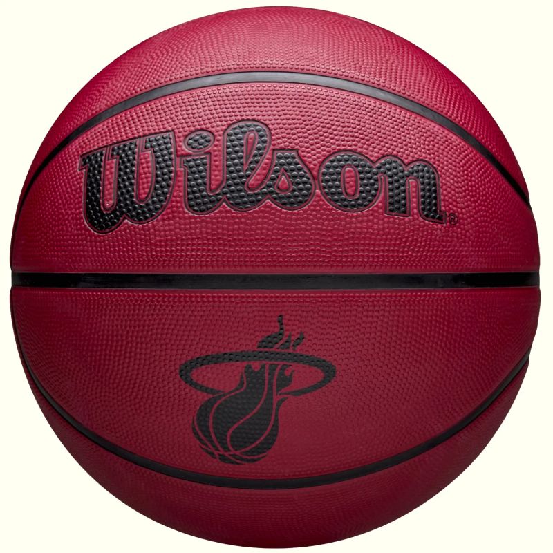Wilson NBA Team Tribute Solid Miami Heat Ball WZ4025416XB