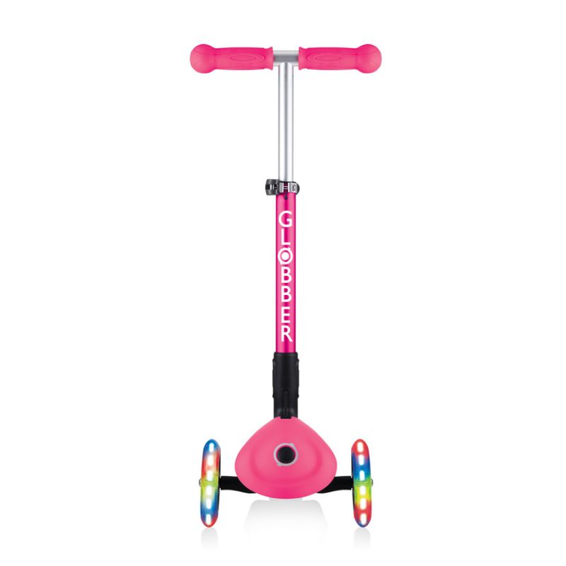 Globber Foldable Lights Fuchsia Jr 437-110