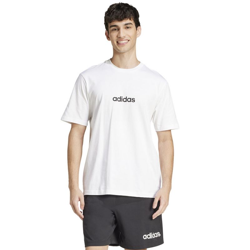 Tričko adidas Single Jersey Linear Tee M JE9000