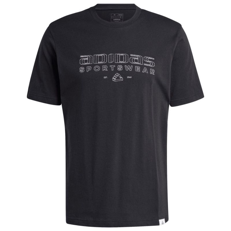 Tričko adidas Tech Linear Graphic M IW2651