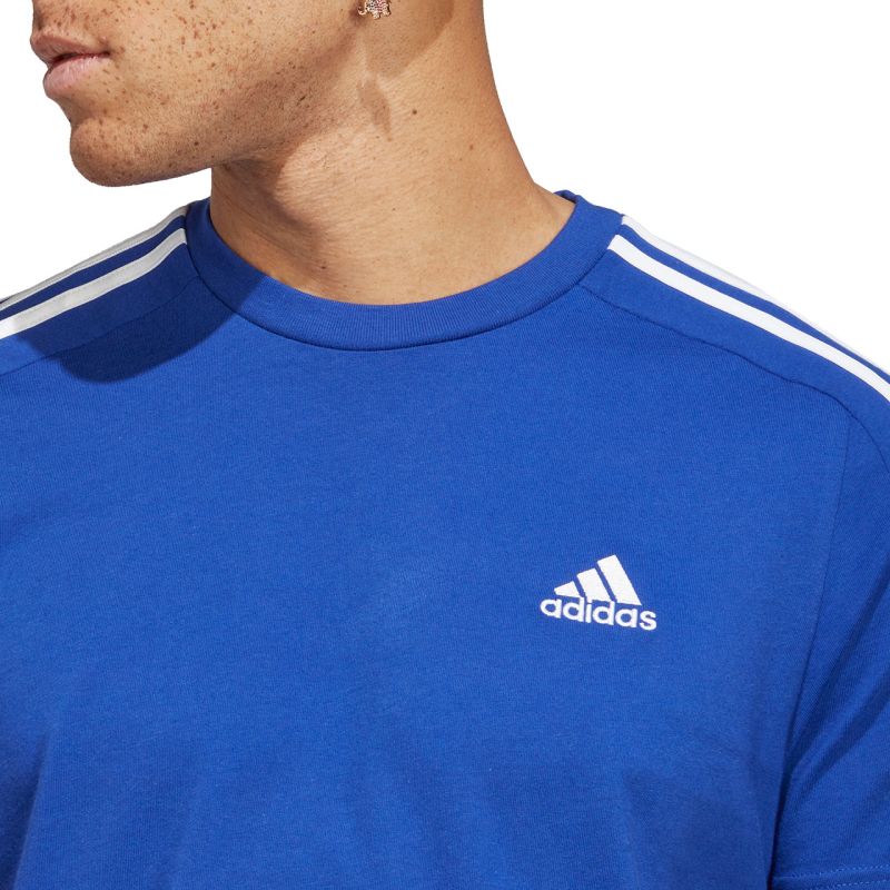 Tričko adidas Essentials Single Jersey 3-Stripes M IC9338