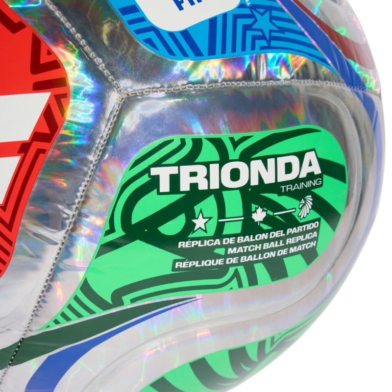 Futbalová lopta adidas World Cup 26 Trionda League Foil JD8046
