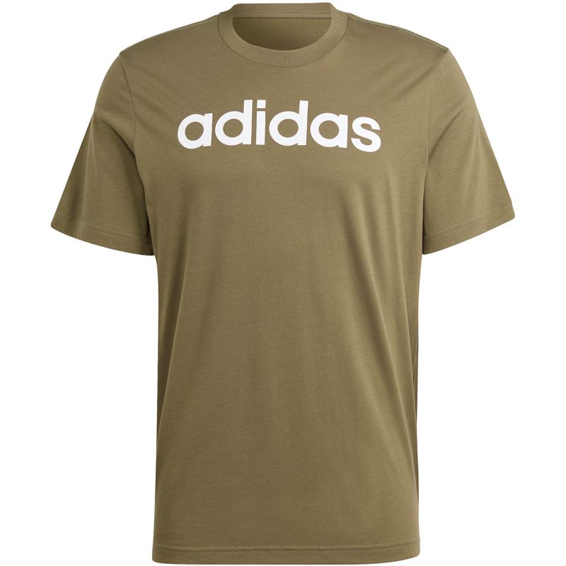 Tričko adidas Essentials Single Jersey Linear Embroidered Logo Tee M IC9280