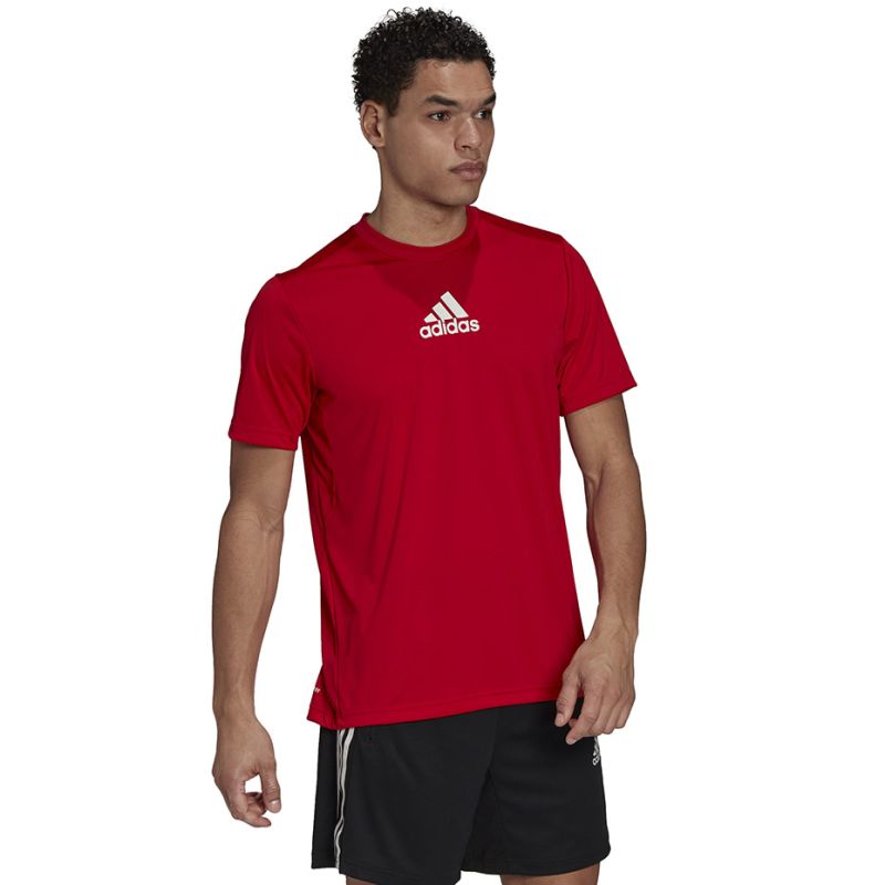 Tričko adidas Primeblue Designed To Move Sport 3-Stripes Tee M GM4318