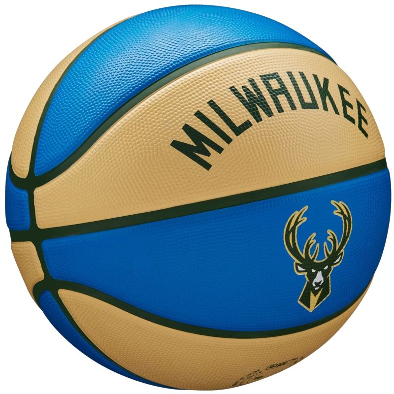 Wilson NBA Team City Edition Milwaukee Bucks Ball WZ4016517ID