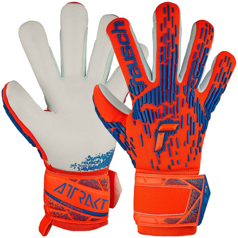 Brankárske rukavice Reusch Attrakt Freegel Silver Jr 5472235 2210