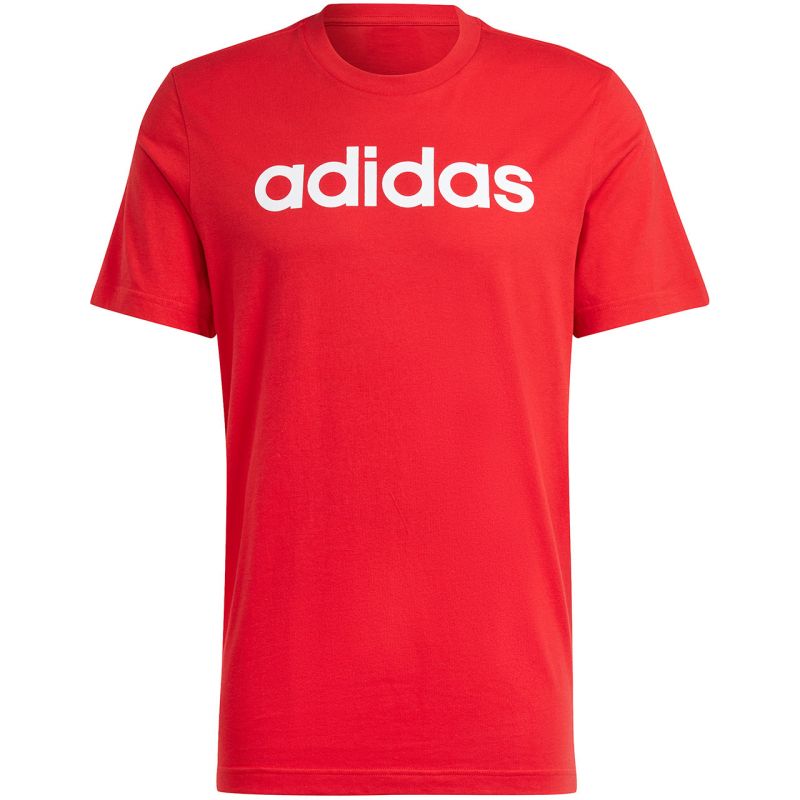 Tričko adidas Essentials Single Jersey Linear Embroidered Logo M IC9278