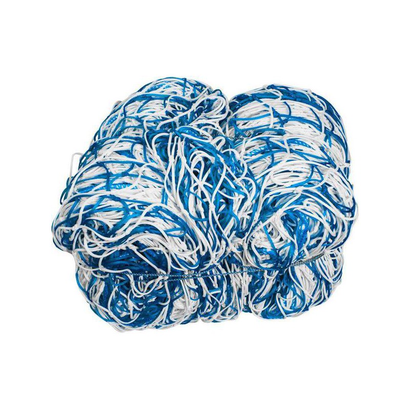 Sieť na futbalovú bránku 5x2 m 80/150cm/4mm, 2ks /blue-white/