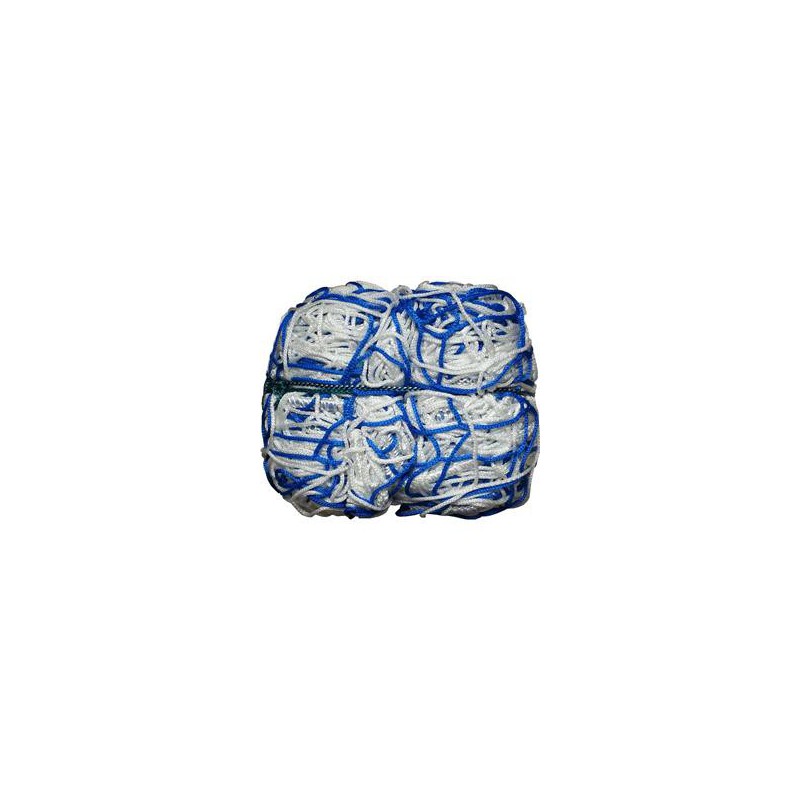 Sieť na futbalovú bránku 5x2 m 80/150cm/4mm, 2ks /white-royal/