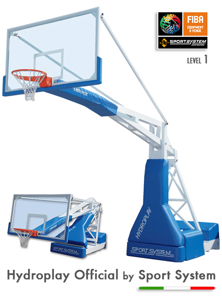 Prenosný basketbalový kôš HYDROPLAY OFFICIAL