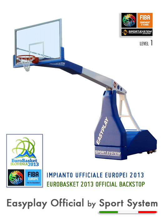 Prenosný basketbalový kôš HYDROPLAY OFFICIAL